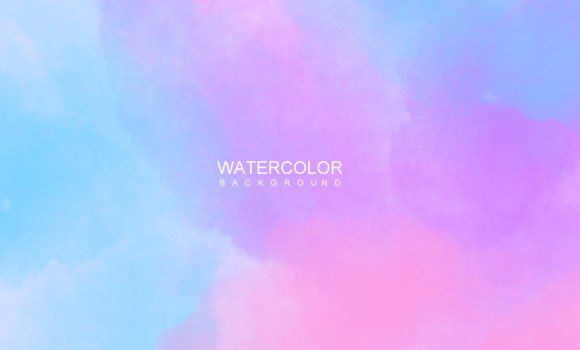 Blue Purple Pink Watercolor Background for Modern Editorial & Web Design