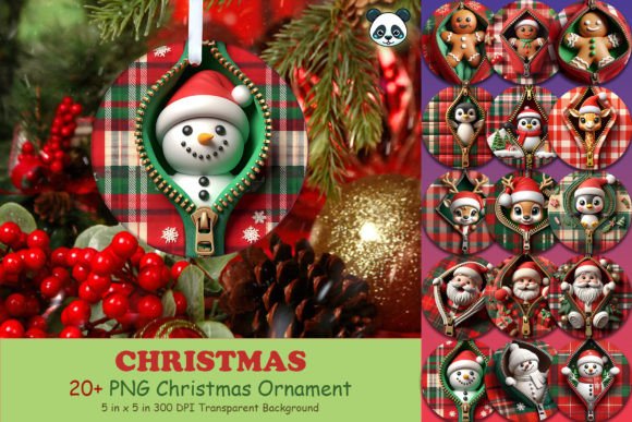 Cute Zipper 3D Christmas Ornament Bundle Review