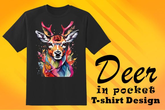 Deer in Pocket Clipart for POD Crafts Review