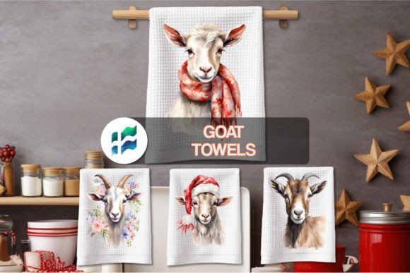 Goat Graphic Design Asset for Crafts & Creative Sellers