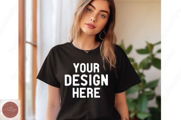 Valentine Gildan 5000 T-shirt Mockup: A Designer’s Take on Real Business Branding