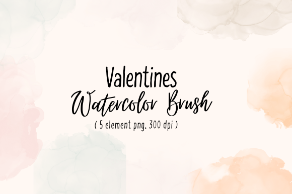 Valentines Watercolor Brush: A Soft, Festive Touch for Local Branding & Packaging
